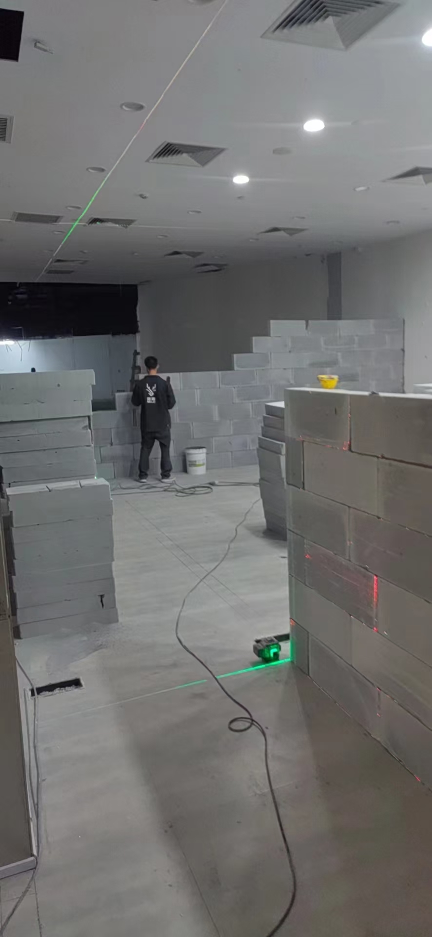 轻质砖隔墙参考图